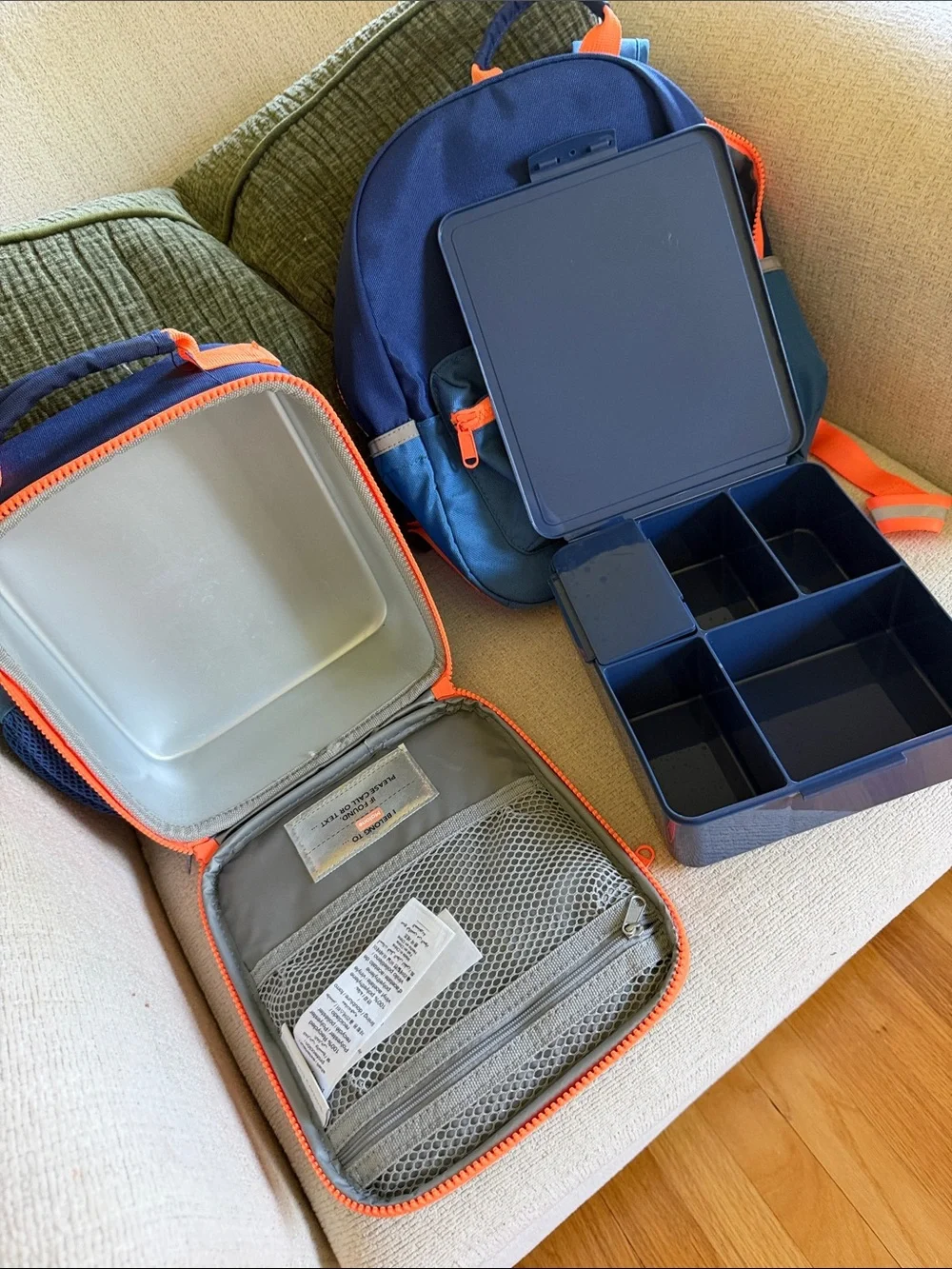 Will personalized Backpack & Lunch Bag